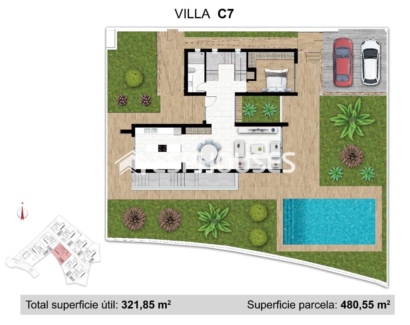 4 soveværelse Villa til salg i La Nucia med swimmingpool - € 1.095.000 (Ref: 9444254)
