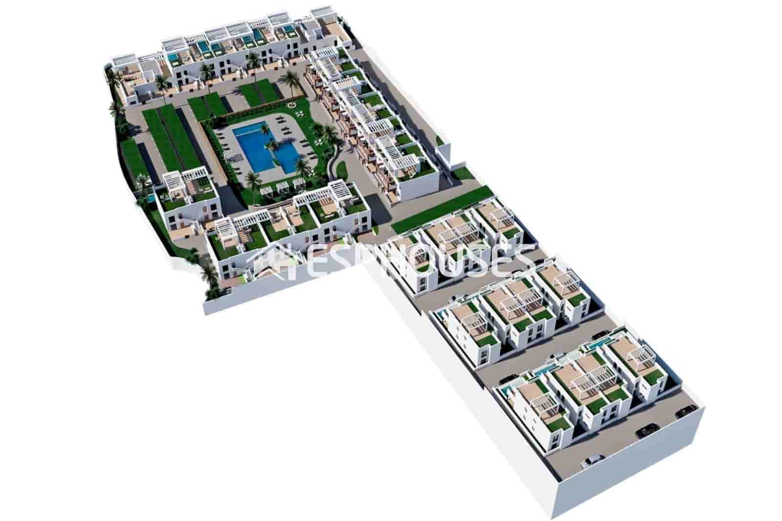 3 Zimmer Bungalow zu verkaufen in Finestrat mit Pool Garage - 379.900 € (Ref: 9444255)