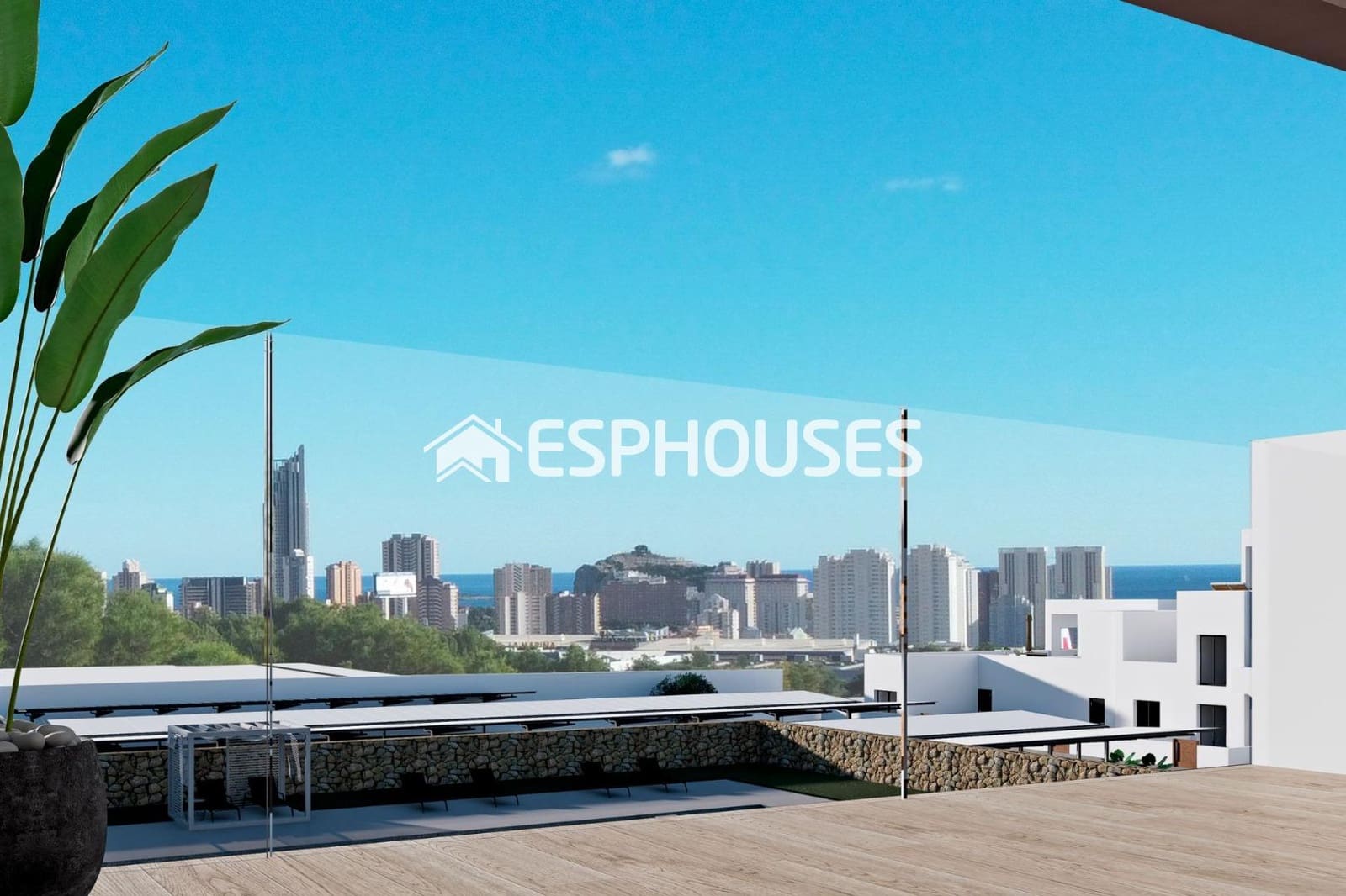 3 Zimmer Bungalow zu verkaufen in Finestrat mit Pool Garage - 379.900 € (Ref: 9444255)