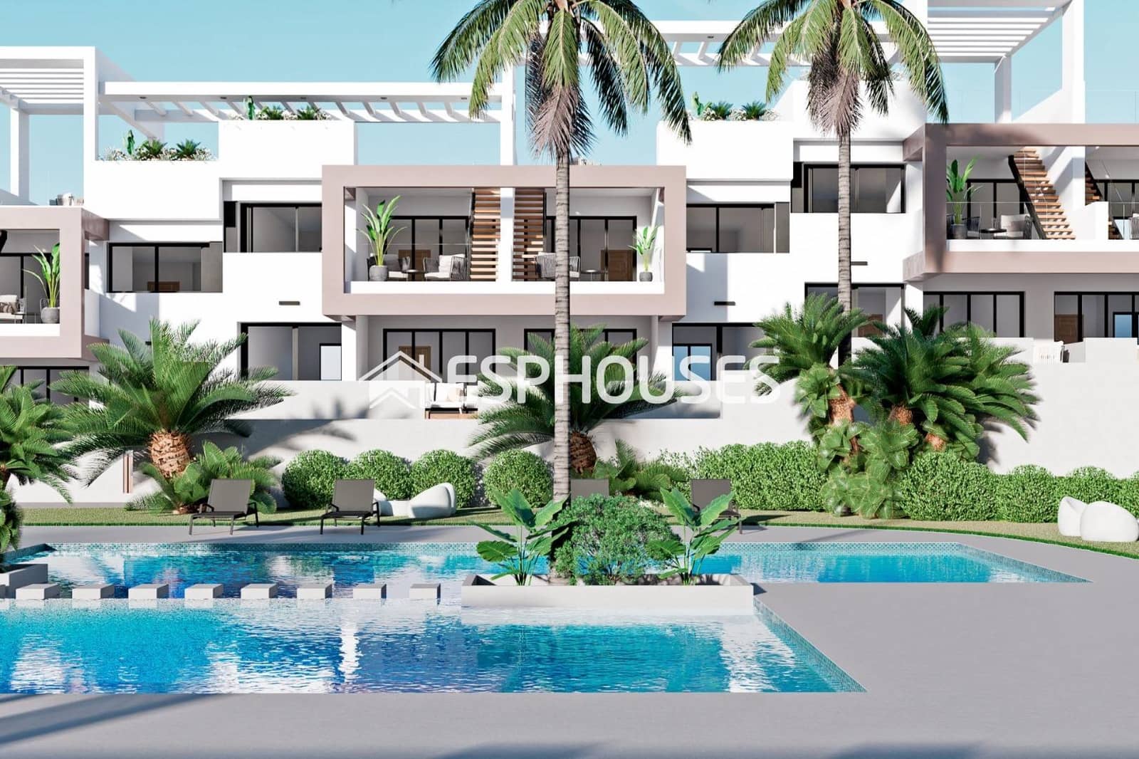 3 Zimmer Bungalow zu verkaufen in Finestrat mit Pool Garage - 379.900 € (Ref: 9444255)