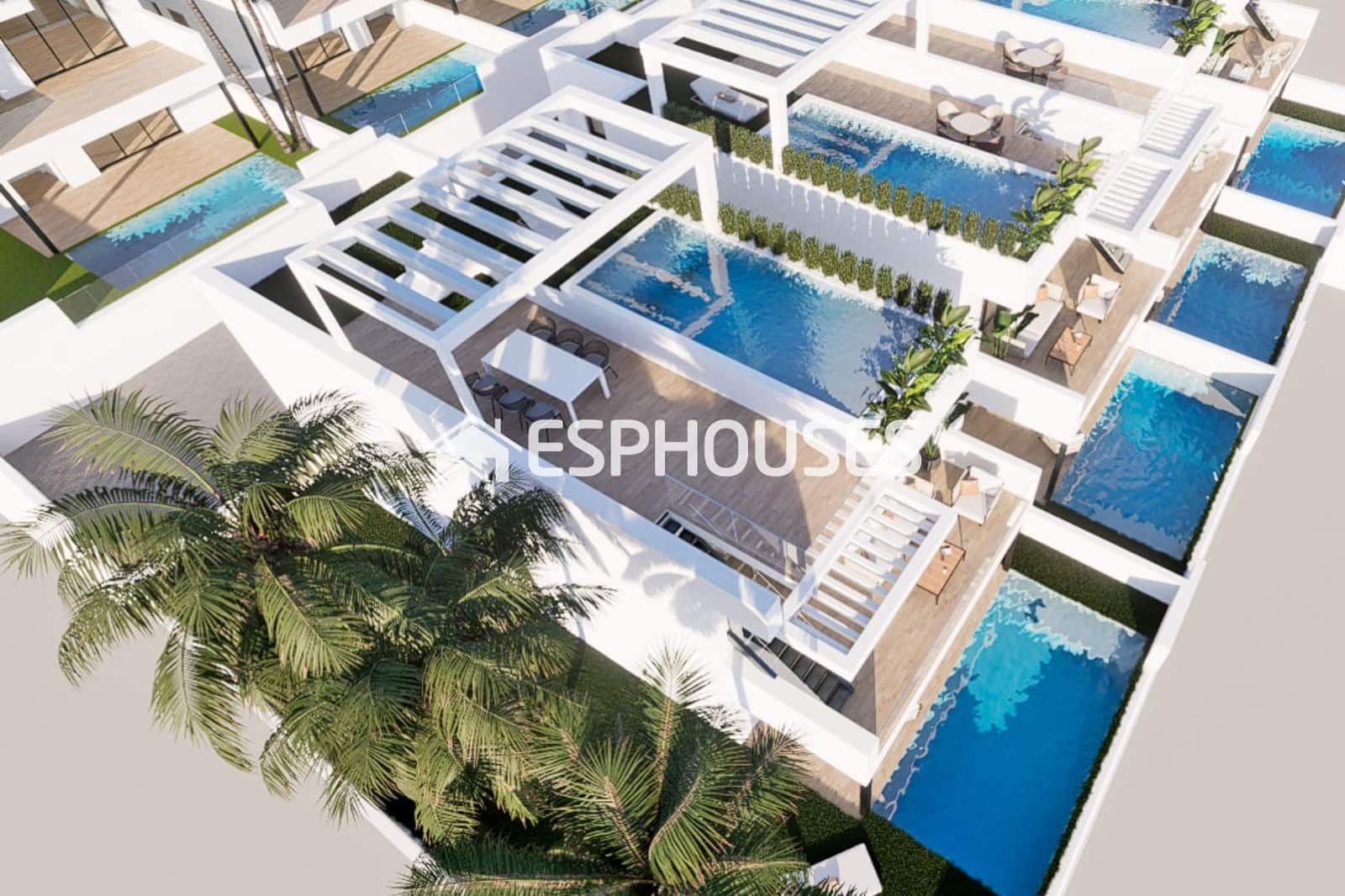 3 Zimmer Bungalow zu verkaufen in Finestrat mit Pool Garage - 379.900 € (Ref: 9444255)