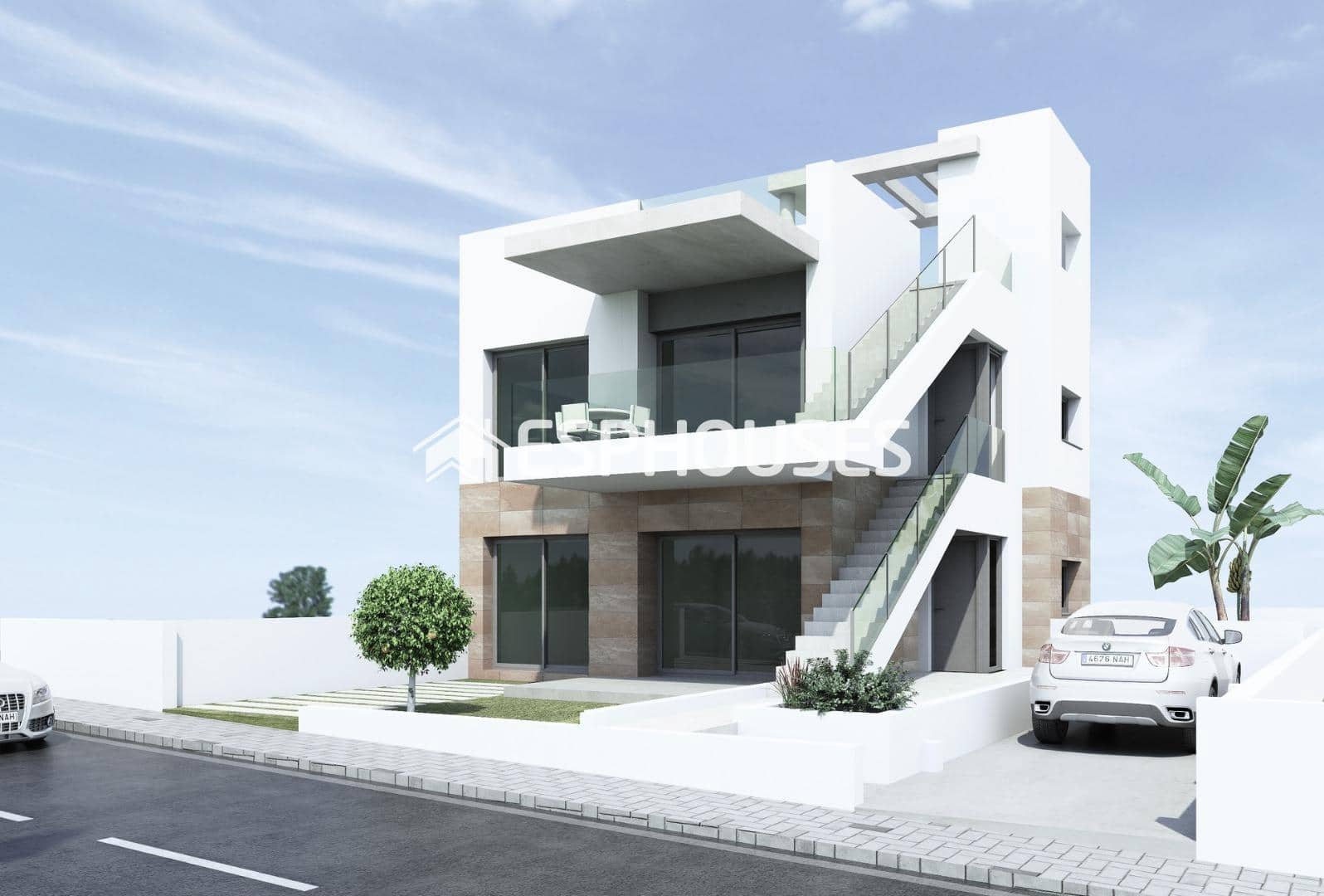 2 quarto Bungalow para venda em San Miguel de Salinas com piscina garagem - 375 000 € (Ref: 9444260)