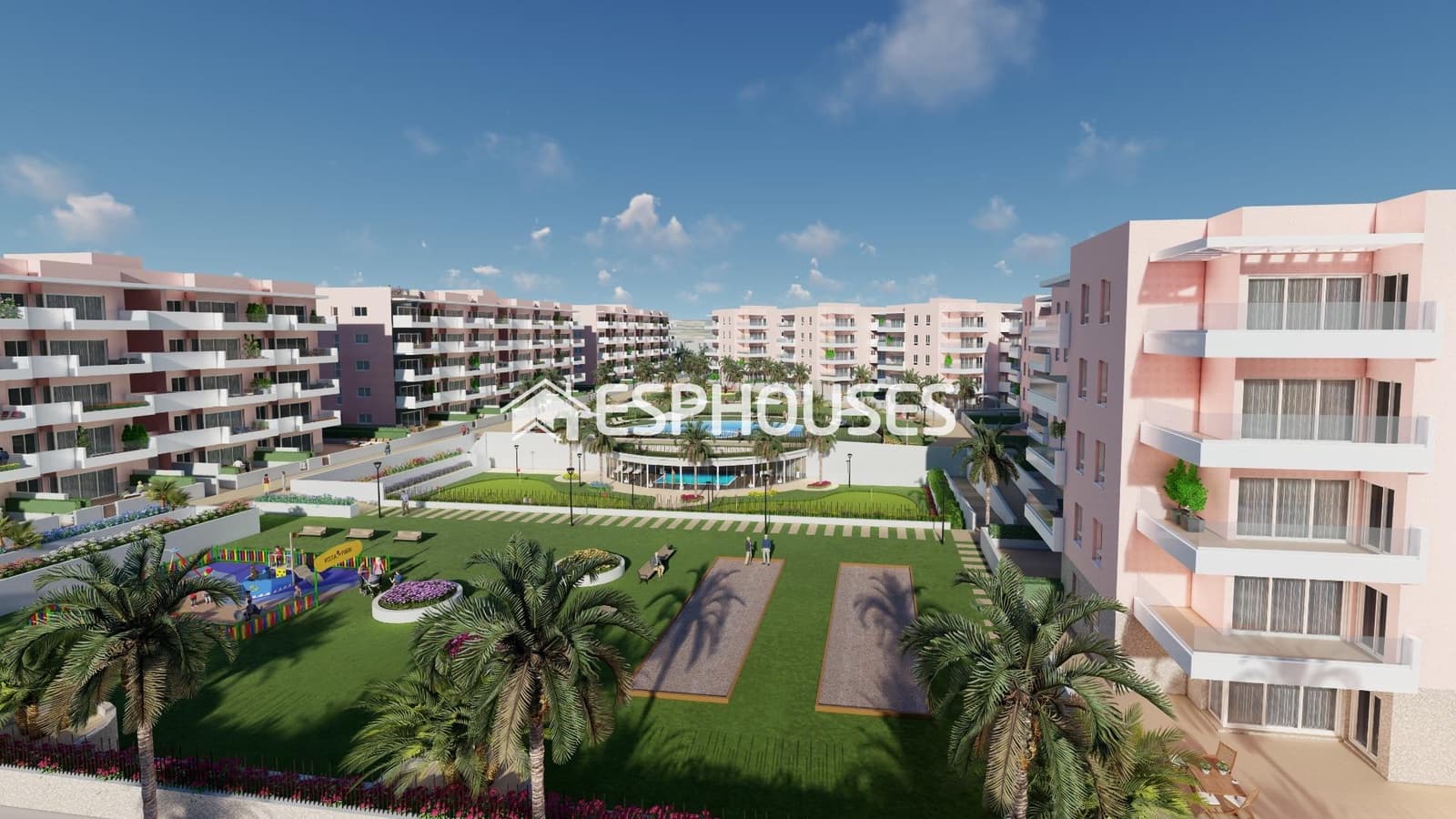 3 chambre Appartement à vendre à Guardamar del Segura avec piscine garage - 264 900 € (Ref: 9444265)