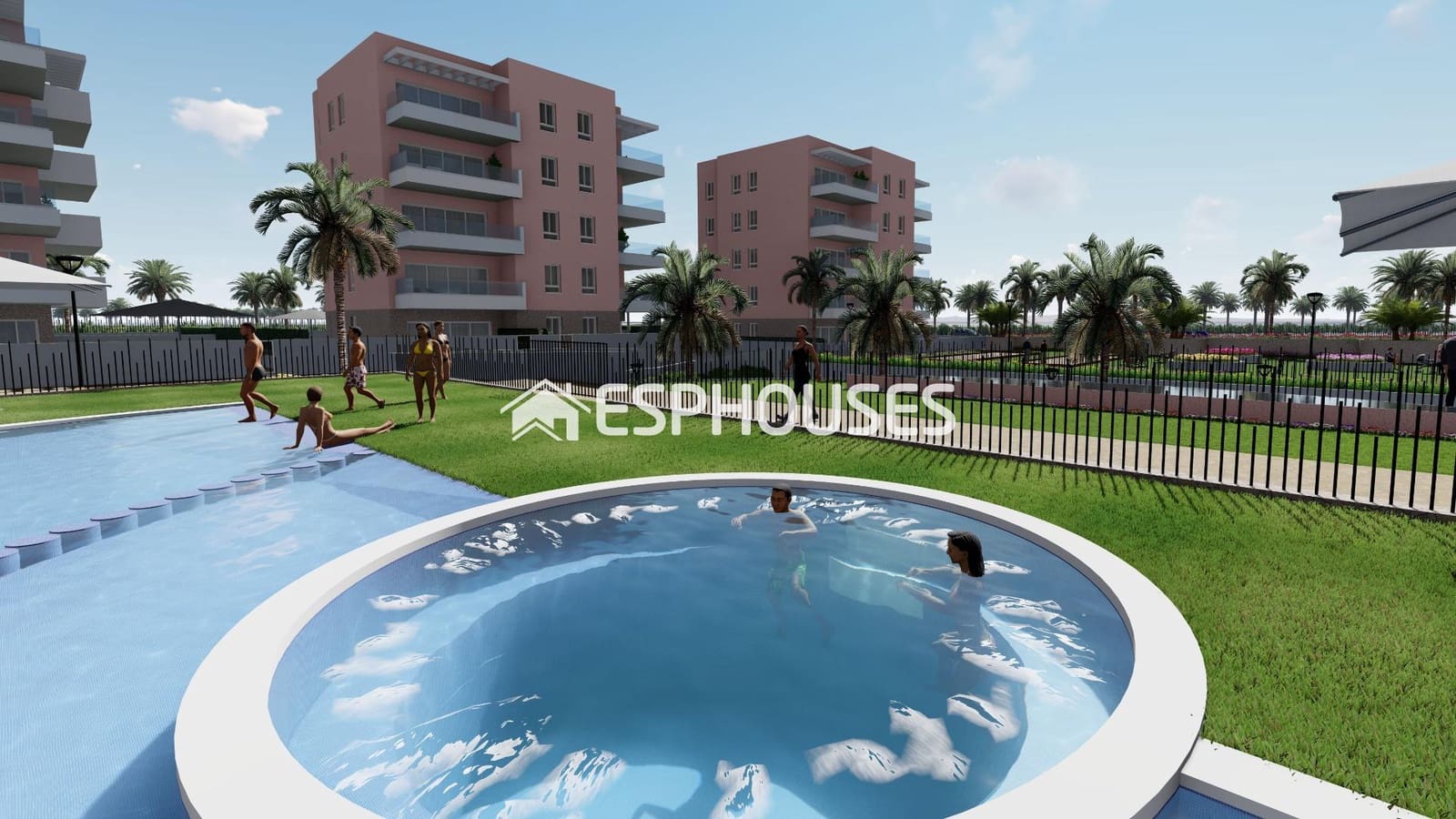 3 chambre Appartement à vendre à Guardamar del Segura avec piscine garage - 264 900 € (Ref: 9444265)