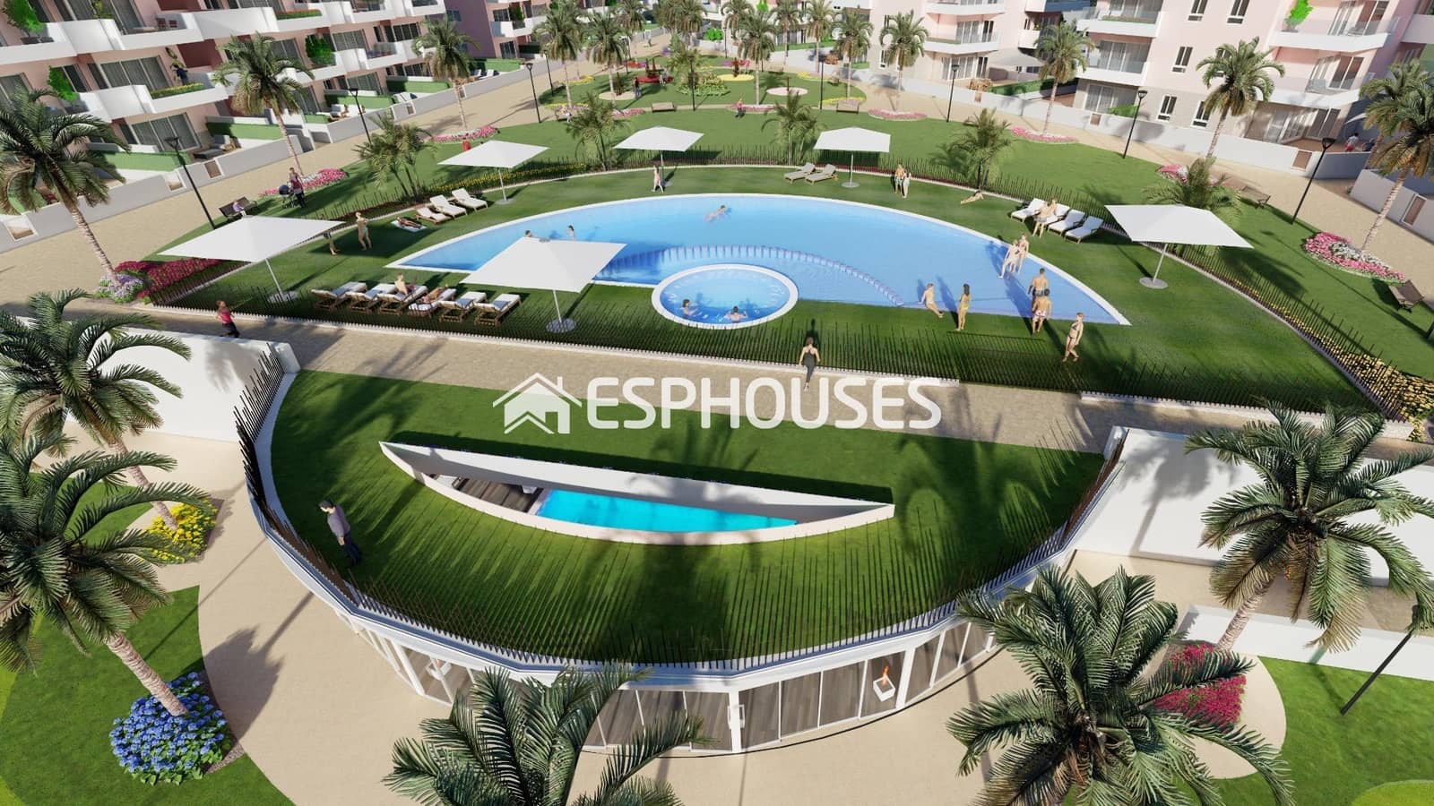 3 soveværelse Lejlighed til salg i Guardamar del Segura med swimmingpool garage - € 284.900 (Ref: 9444266)