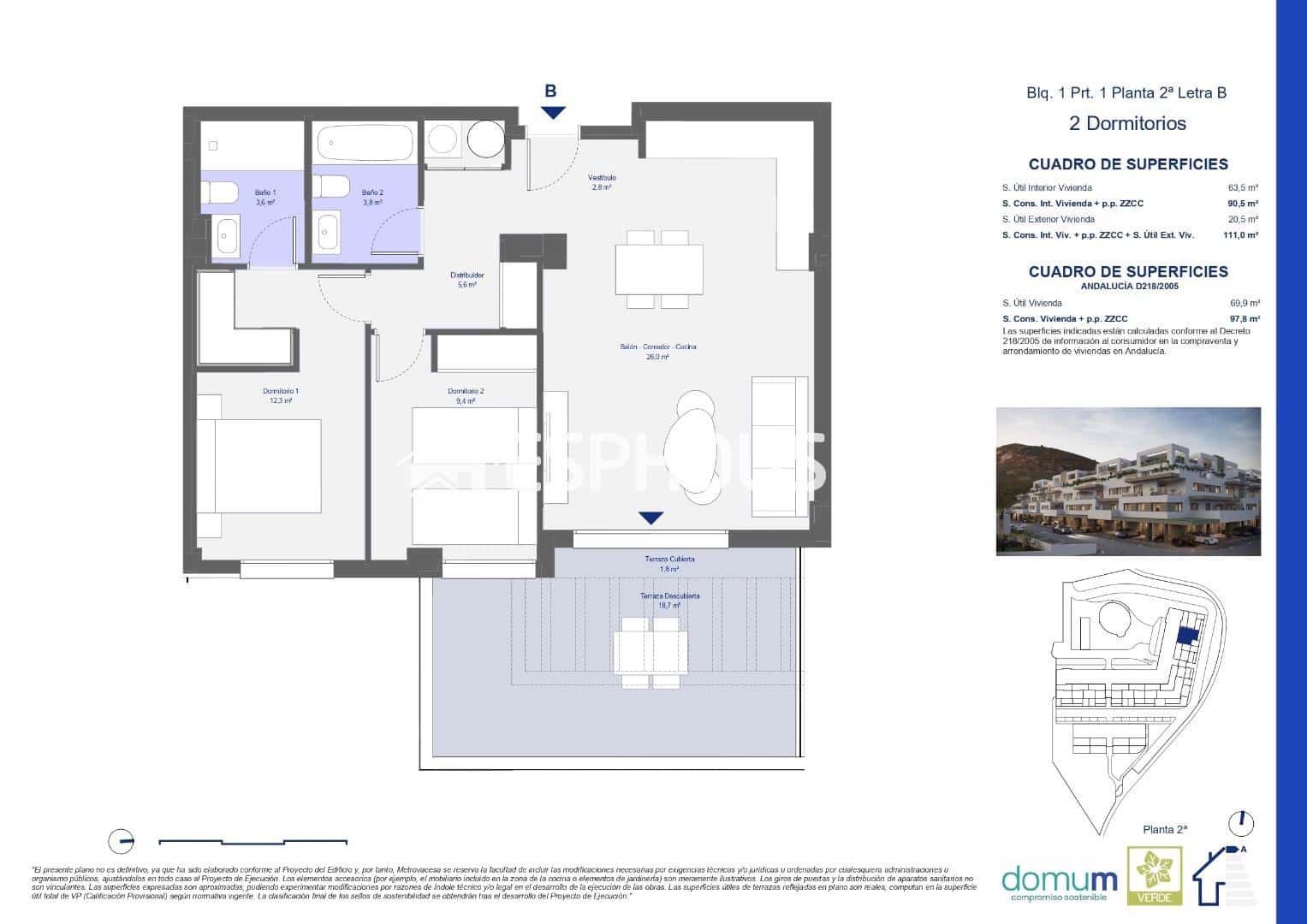 2 bedroom Apartment for sale in Pulpi with pool garage - € 206,000 (Ref: 9444268)