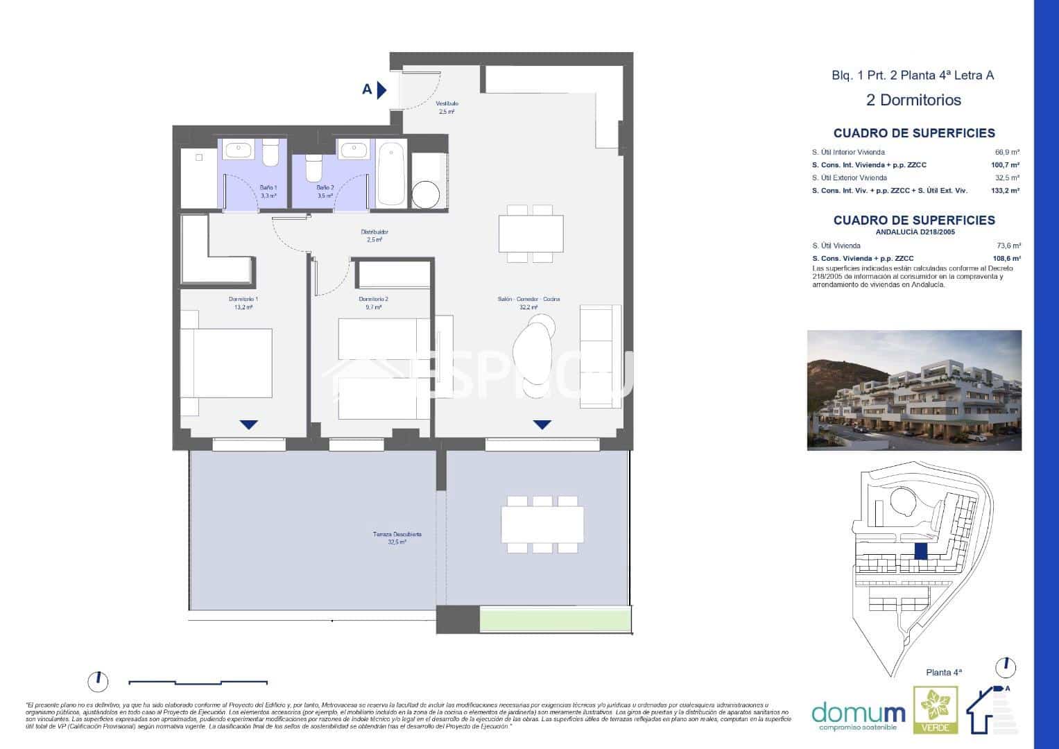 2 bedroom Apartment for sale in Pulpi with pool garage - € 227,000 (Ref: 9444269)