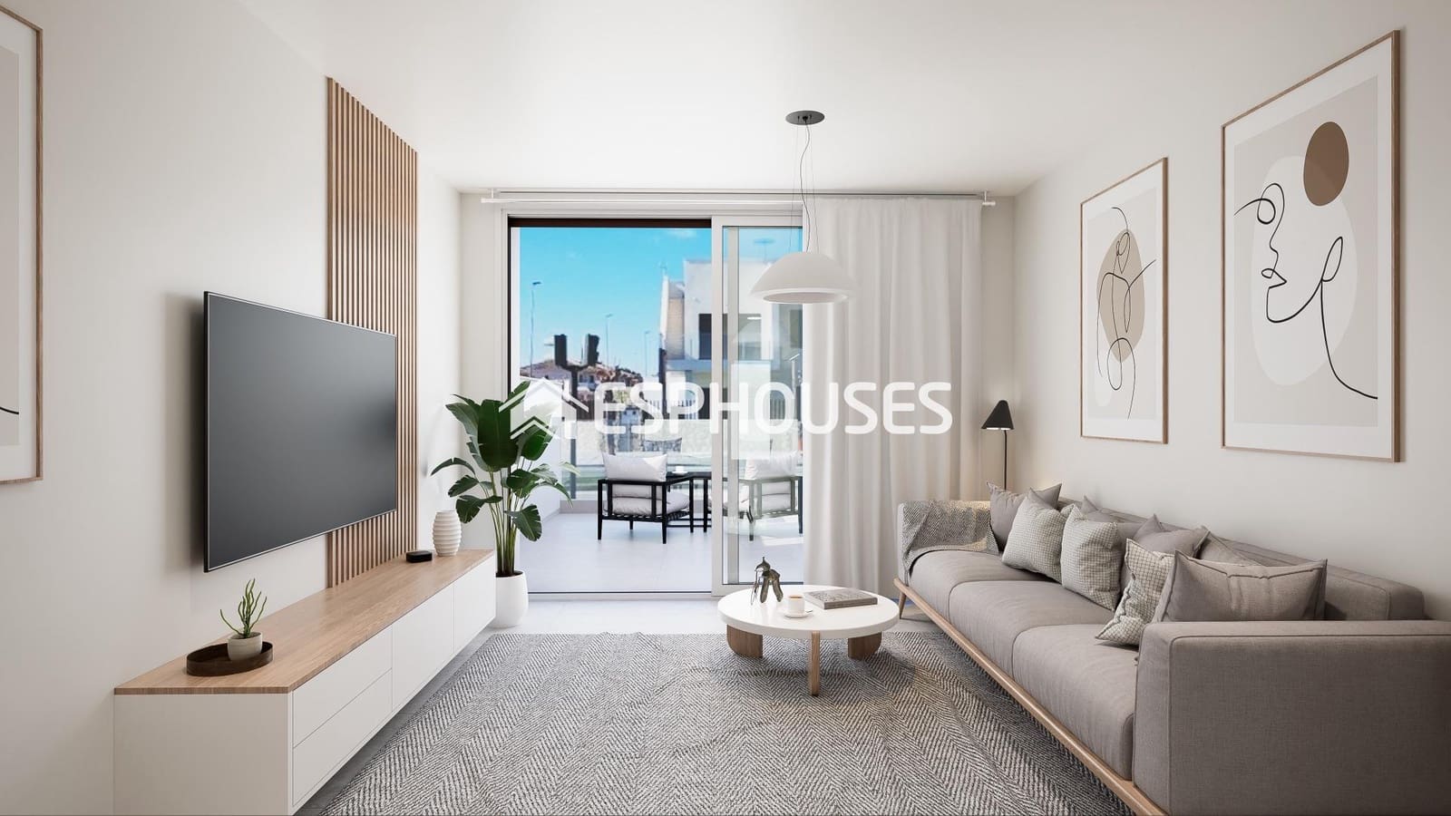 2 chambre Appartement à vendre à Torre de la Horadada avec piscine garage - 369 900 € (Ref: 9444274)