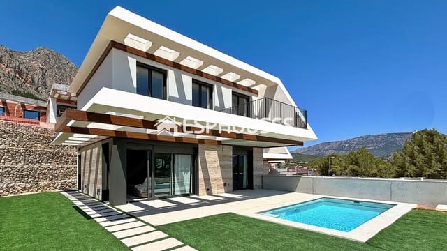 3 soveværelse Villa til salg i Polop med swimmingpool garage - € 694.700 (Ref: 9444277)