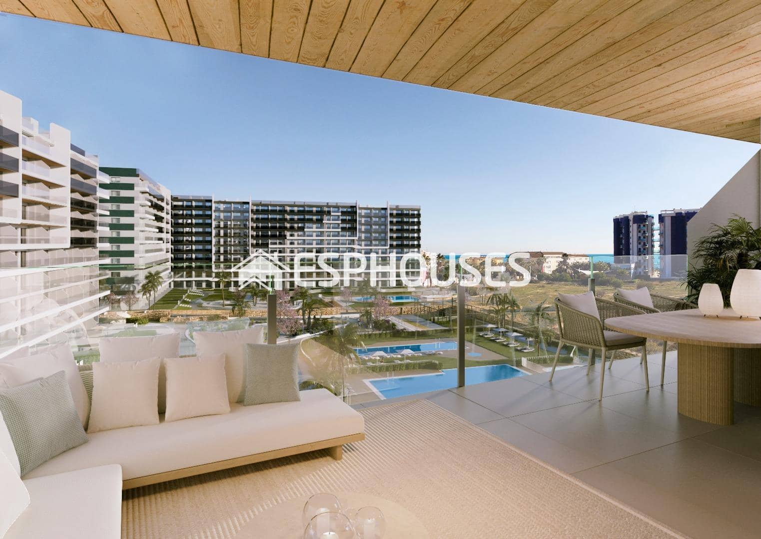 3 Zimmer Apartment zu verkaufen in Torrevieja mit Pool Garage - 349.000 € (Ref: 9444284)