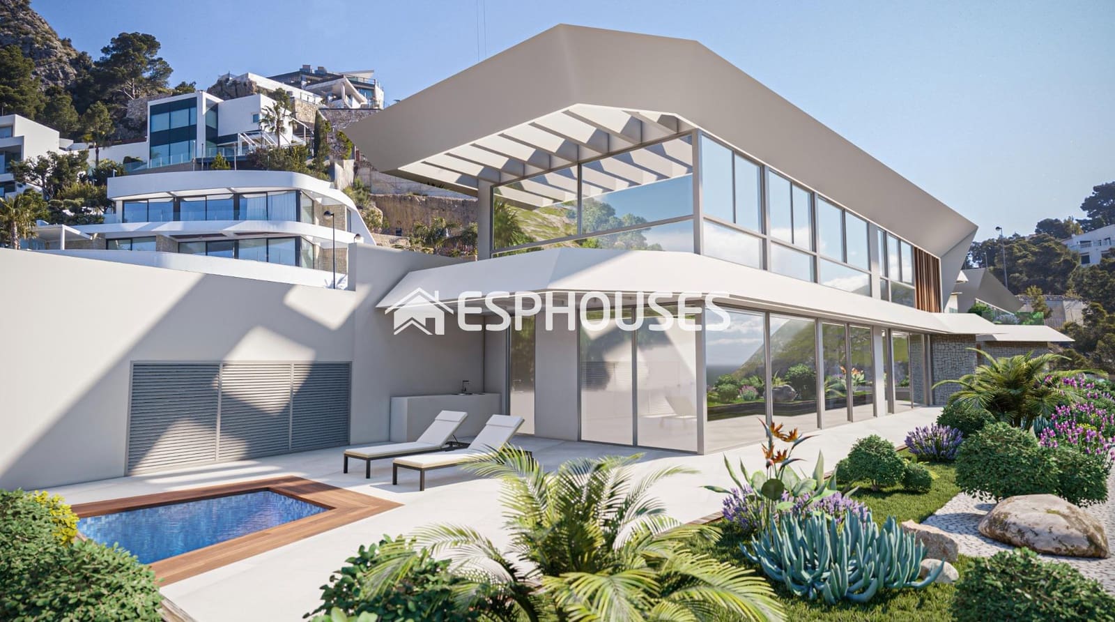 4 makuuhuone Huvila myytävänä paikassa Calpe / Calp mukana uima-altaan 
autotalli - 850 000 € (Ref: 9444288)