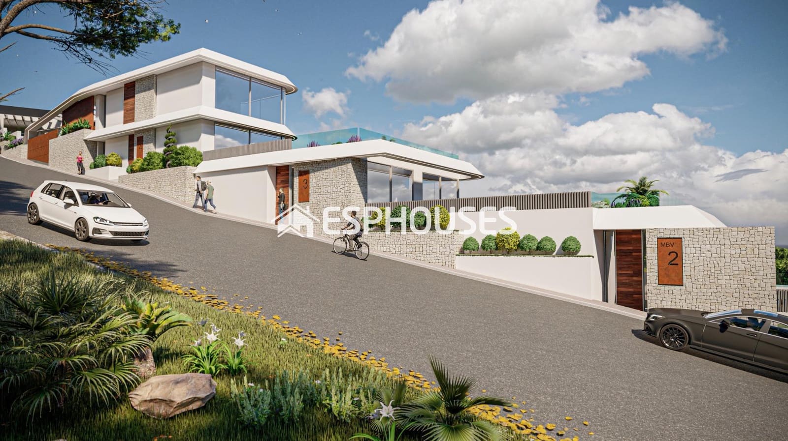 4 makuuhuone Huvila myytävänä paikassa Calpe / Calp mukana uima-altaan 
autotalli - 850 000 € (Ref: 9444288)