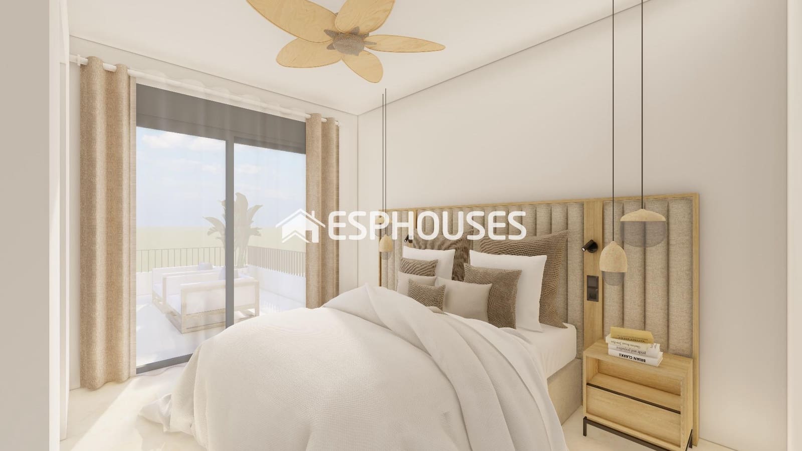 3 makuuhuone Bungalow myytävänä paikassa Santiago de la Ribera mukana uima-altaan 
autotalli - 379 000 € (Ref: 9444302)