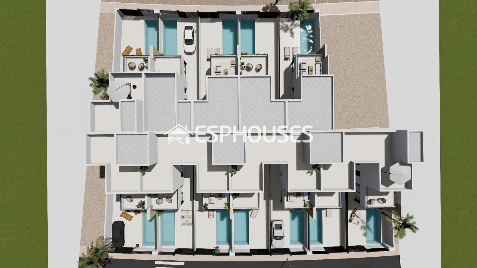 3 Zimmer Doppelhaus zu verkaufen in Santiago de la Ribera mit Pool - 379.000 € (Ref: 9444302)