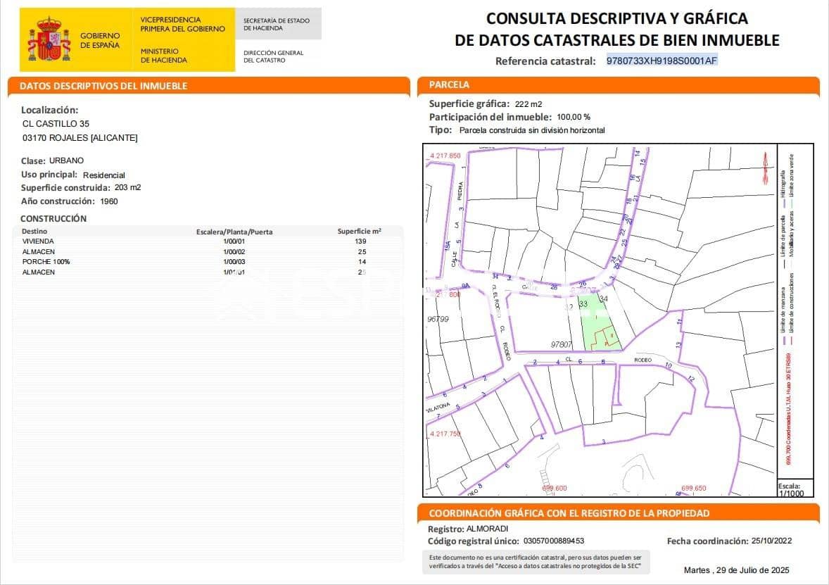 Tontti myytävänä paikassa Rojales - 84 000 € (Ref: 9444303)