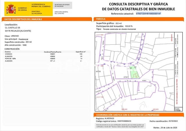 Tontti myytävänä paikassa Rojales - 84 000 € (Ref: 9444303)