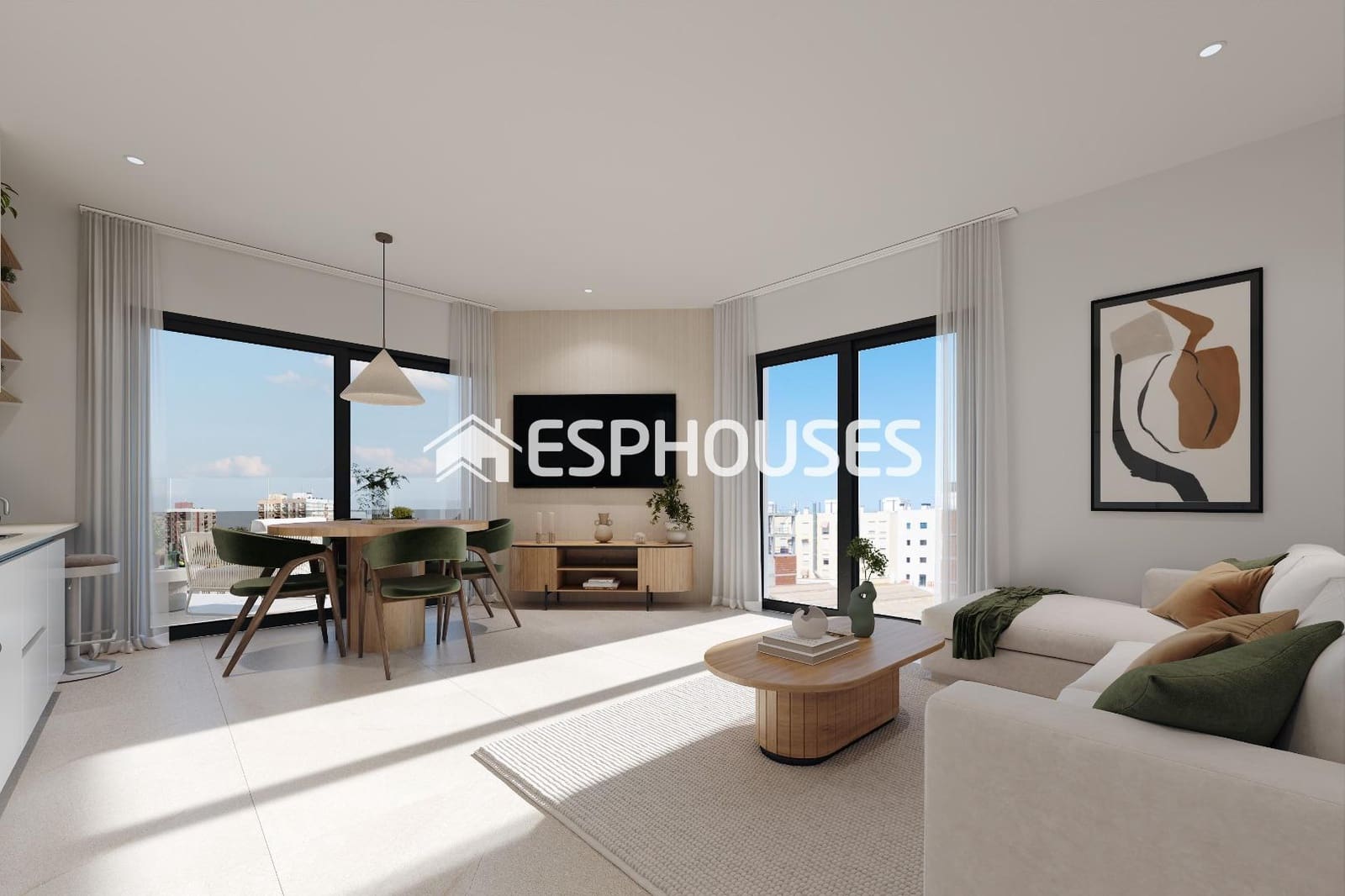 2 soverom Leilighet til salgs i Alicante by med svømmebasseng - € 236 500 (Ref: 9444311)