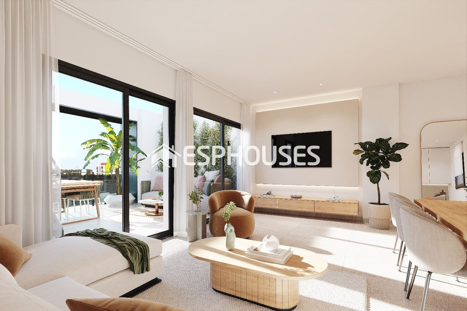 2 soveværelse Penthouse til salg i Alicante by med swimmingpool garage - € 359.000 (Ref: 9444316)