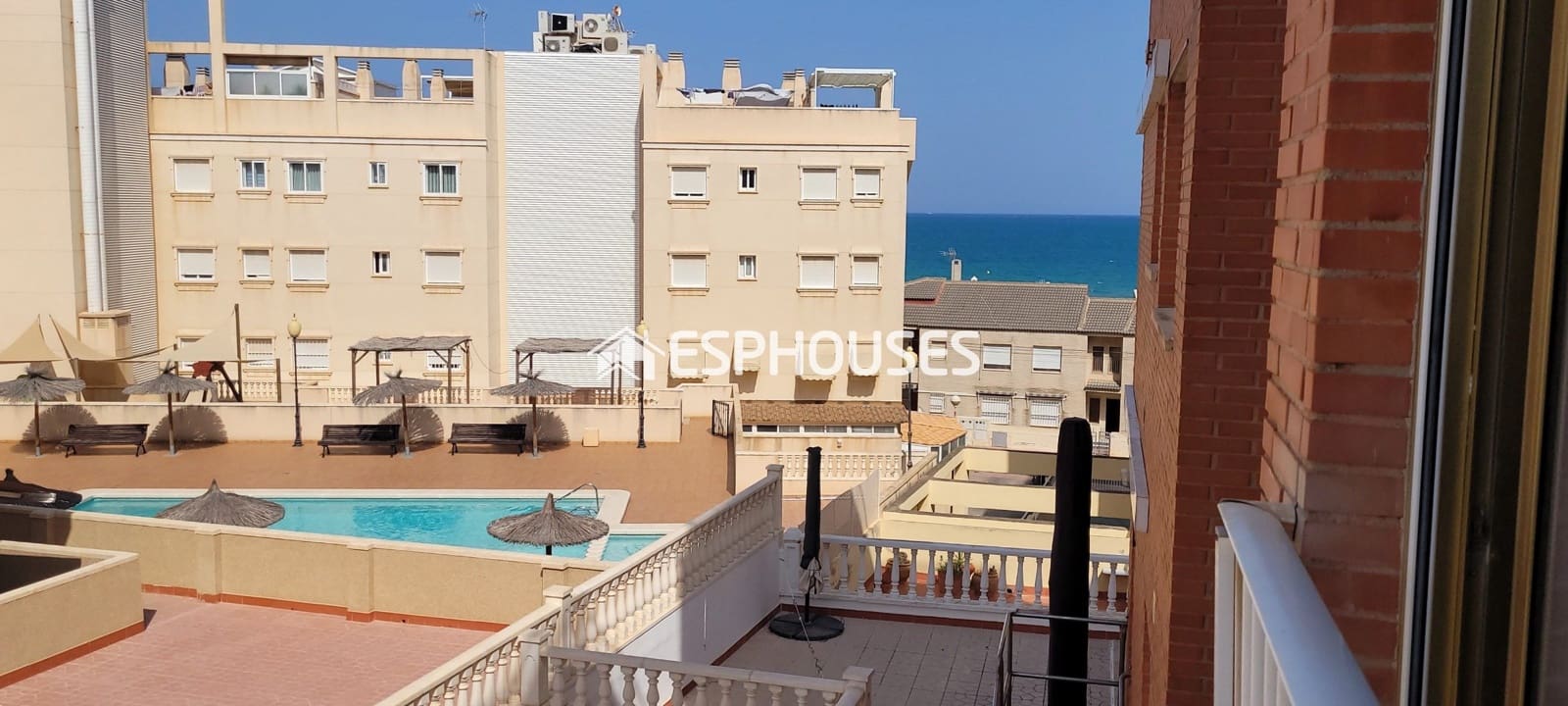 1 quarto Apartamento para venda em Guardamar del Segura - 118 000 € (Ref: 9444327)