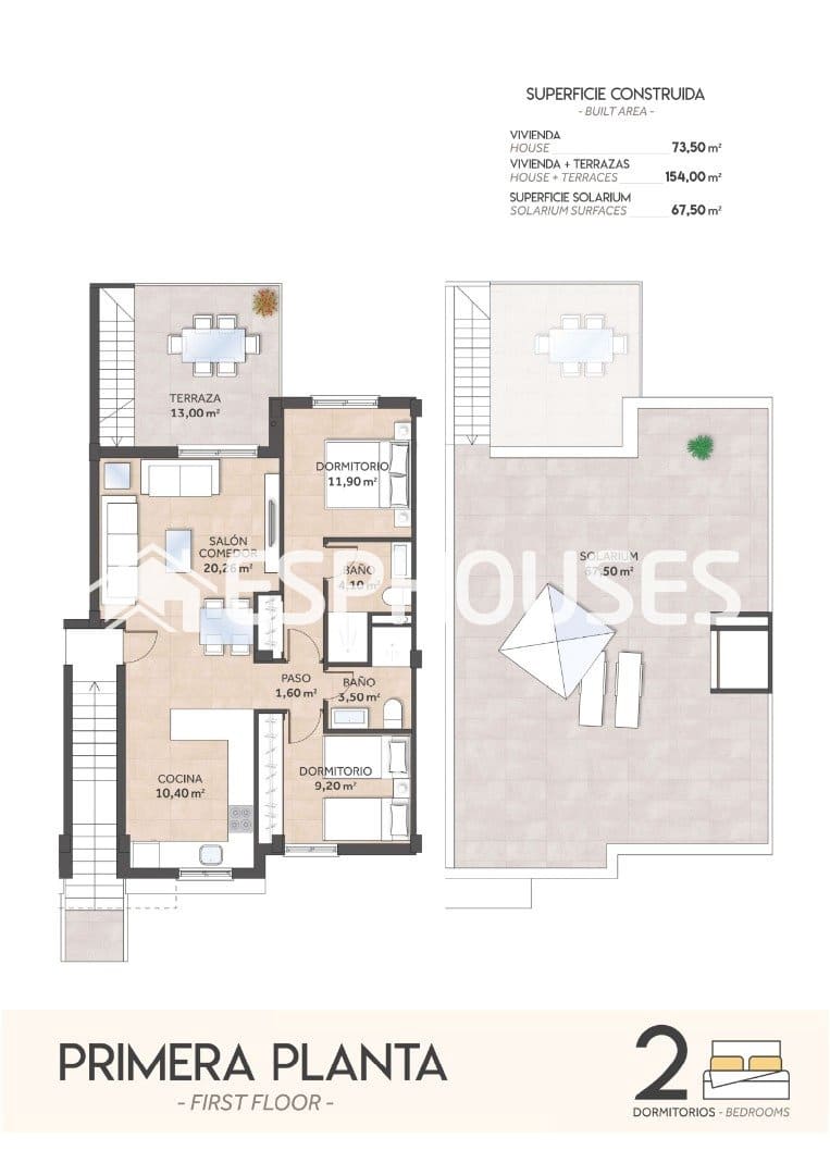 2 camera da letto Attico in vendita in San Miguel de Salinas con piscina garage - 273.800 € (Rif: 9444329)