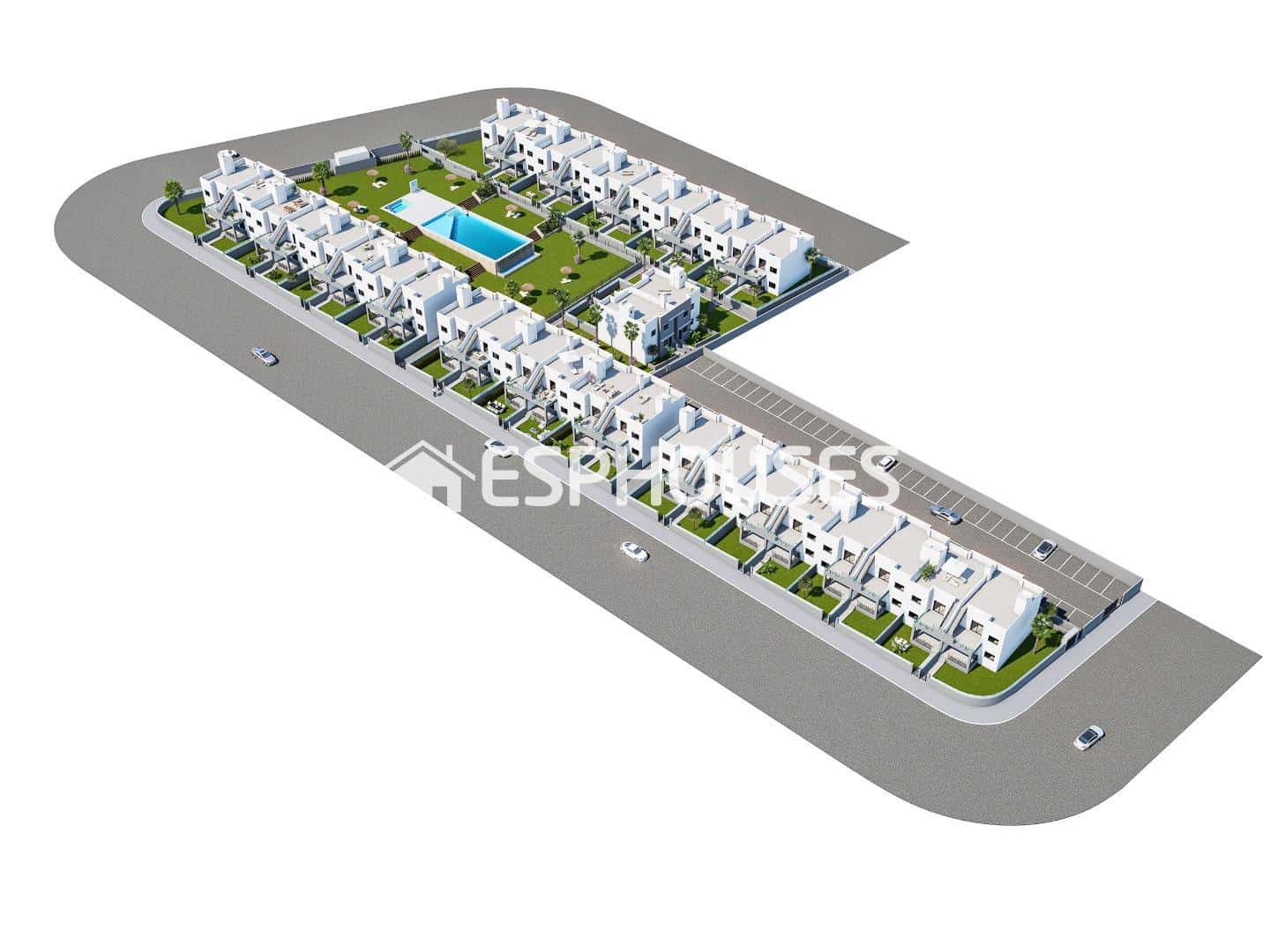 2 Zimmer Apartment zu verkaufen in San Miguel de Salinas mit Pool Garage - 239.900 € (Ref: 9444330)