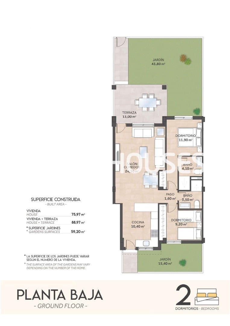 2 chambre Appartement à vendre à San Miguel de Salinas avec piscine garage - 243 800 € (Ref: 9444330)