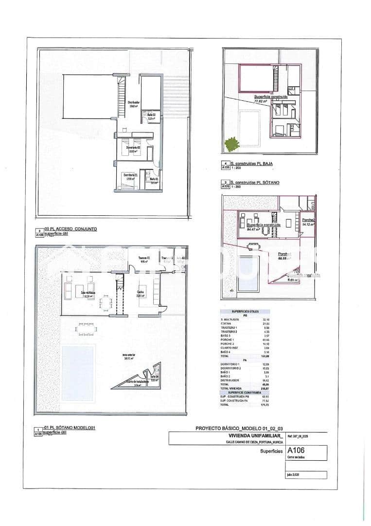 3 sovrum Villa till salu i Fortuna med pool - 340 000 € (Ref: 9444333)