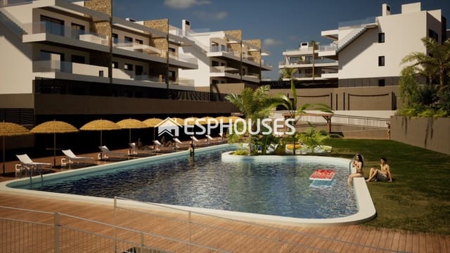 2 soveværelse Lejlighed til salg i Finestrat med swimmingpool garage - € 375.000 (Ref: 9444337)