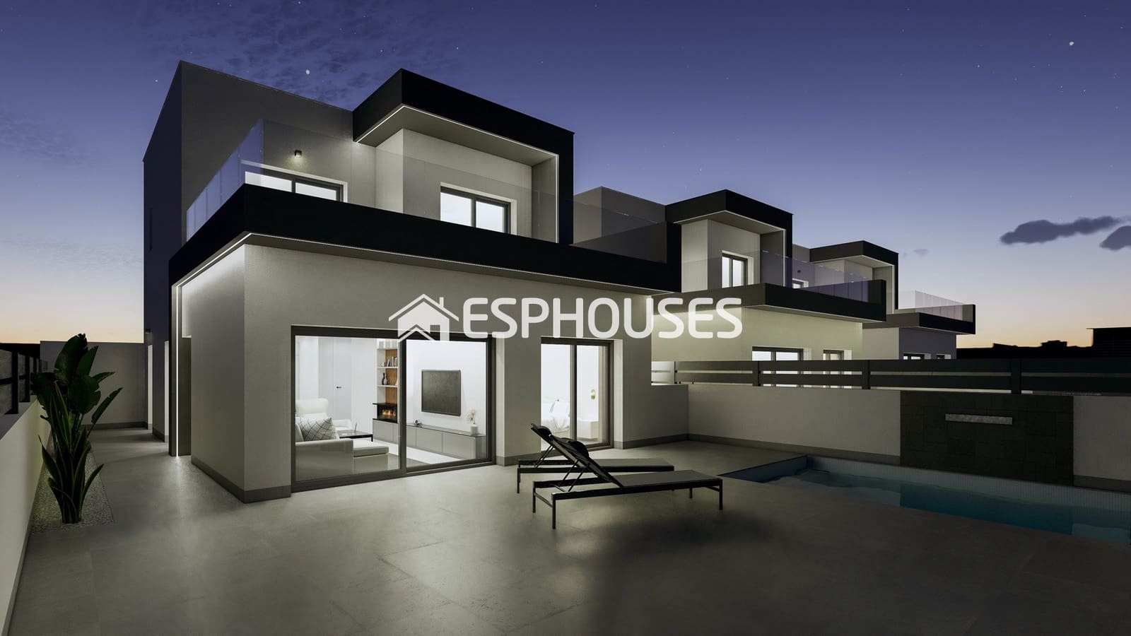 3 soveværelse Villa til salg i Benijofar med swimmingpool garage - € 515.000 (Ref: 9444339)