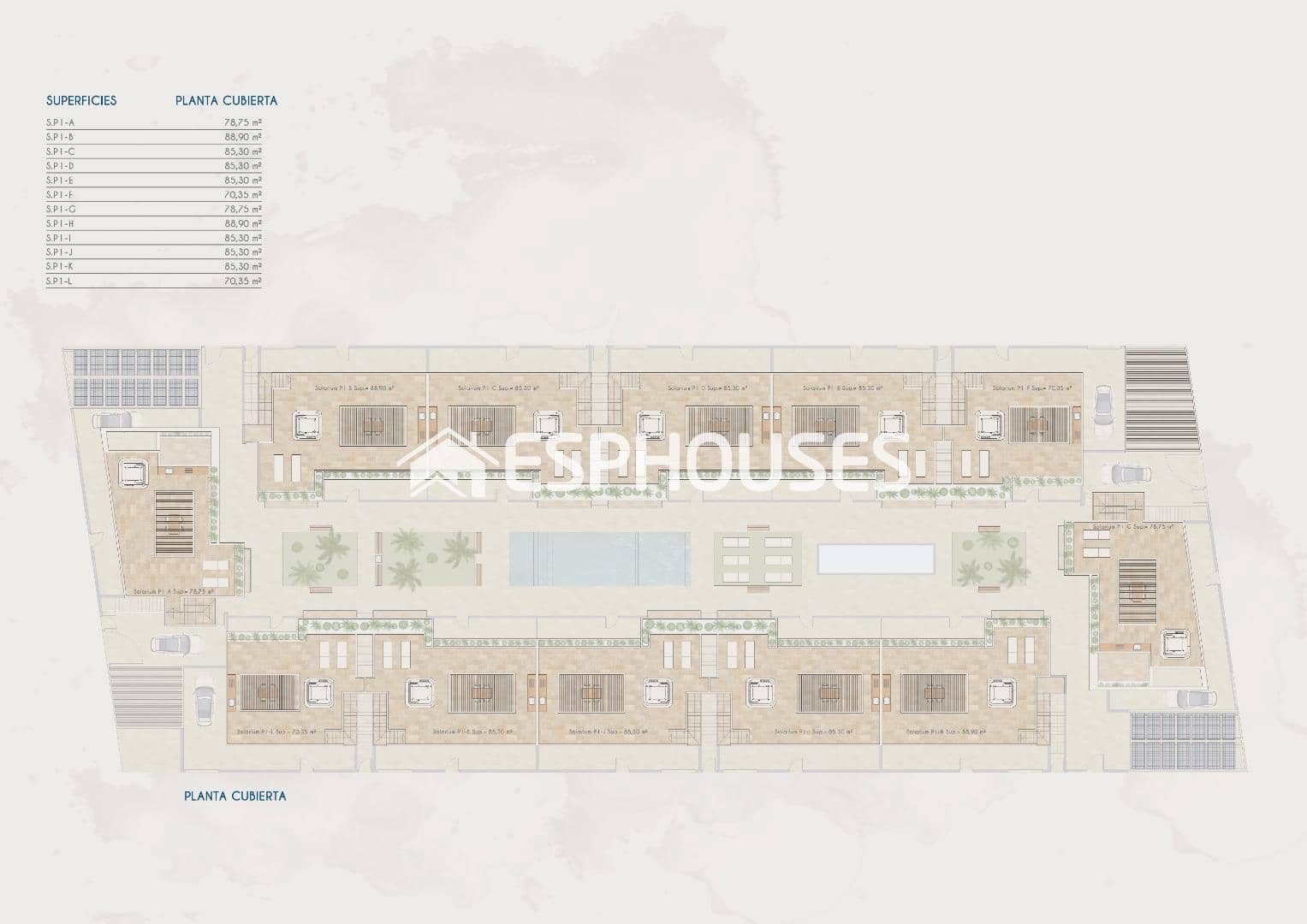 3 makuuhuone Huoneisto myytävänä paikassa Torre-Pacheco mukana uima-altaan 
autotalli - 240 000 € (Ref: 9444351)