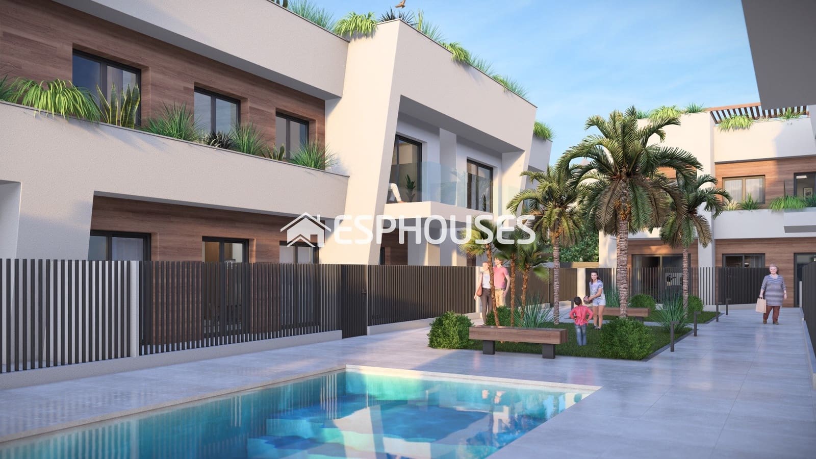 3 soveværelse Penthouse til salg i Torre-Pacheco med swimmingpool - € 240.000 (Ref: 9444351)