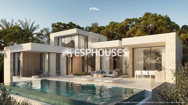 3 makuuhuone Huvila myytävänä paikassa Benissa mukana uima-altaan 
autotalli - 1 890 000 € (Ref: 9444356)