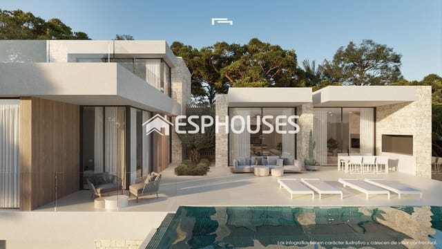 3 soveværelse Villa til salg i Benissa med swimmingpool garage - € 1.890.000 (Ref: 9444356)