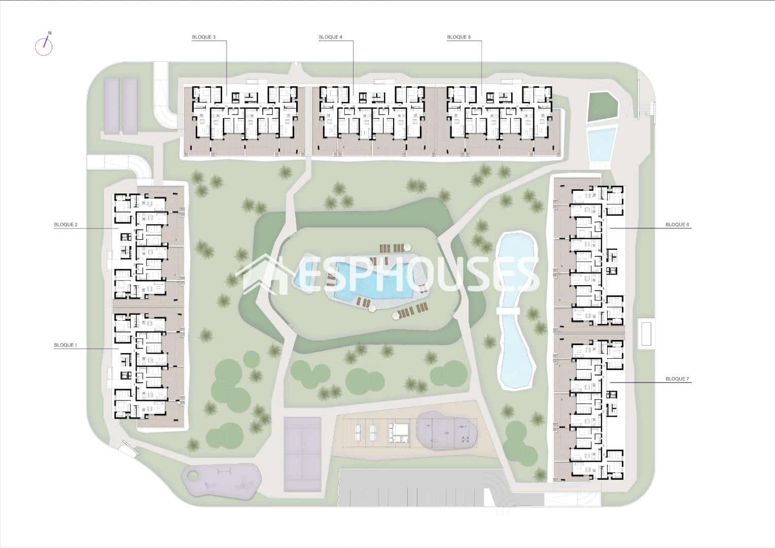 2 sovrum Lägenhet till salu i Torrevieja med pool garage - 325 000 € (Ref: 9444360)