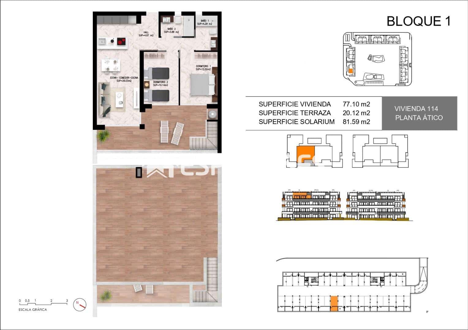 2 sovrum Lägenhet till salu i Torrevieja med pool garage - 325 000 € (Ref: 9444360)