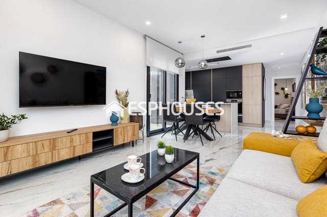 2 soverom Penthouse til salgs i El Chaparral - La Siesta - La Torreta, Torrevieja med svømmebasseng garasje - € 334 000 (Ref: 9444360)