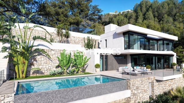 4 soverom Villa til salgs i Benissa med svømmebasseng garasje - € 2 450 000 (Ref: 9444362)