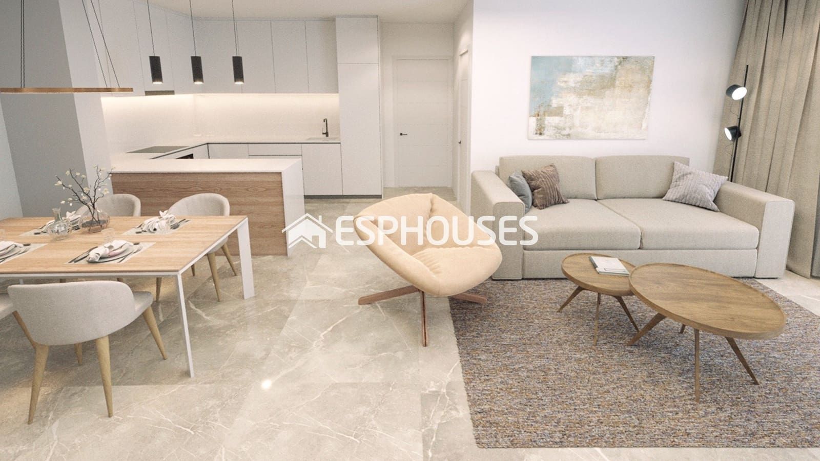 1 sypialnia Apartament na sprzedaż w Torrevieja z basenem - 195 000 € (Ref: 9444364)