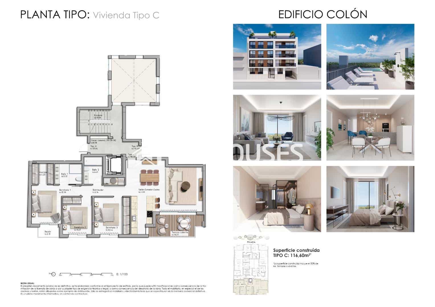 3 makuuhuone Huoneisto myytävänä paikassa Guardamar del Segura mukana uima-altaan - 350 000 € (Ref: 9444371)