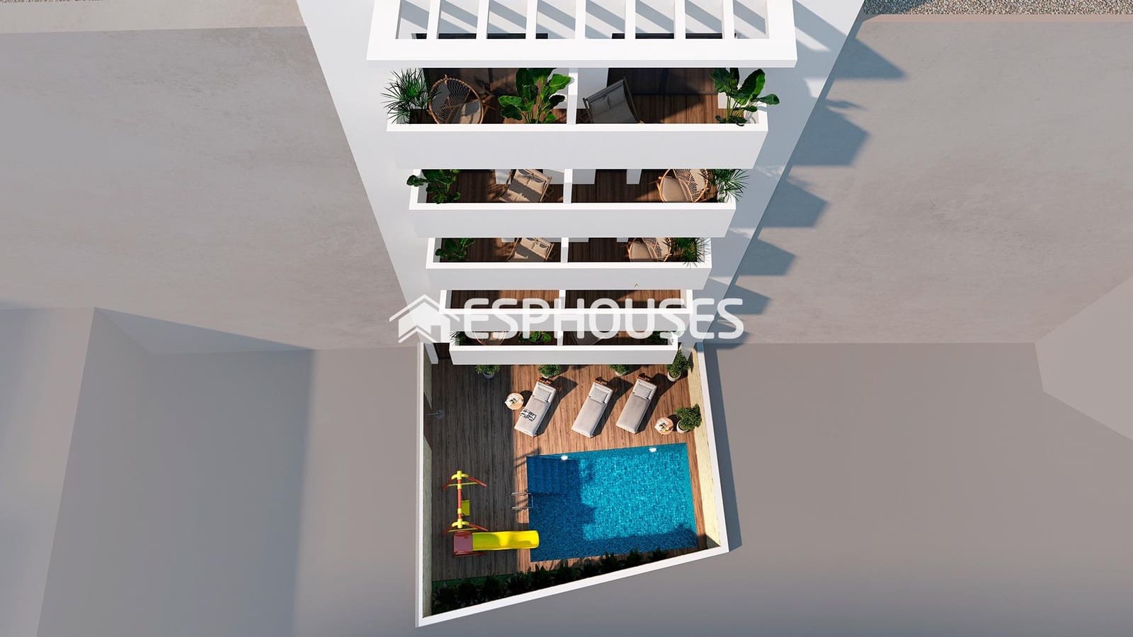 2 quarto Apartamento para venda em Torrevieja com piscina - 380 000 € (Ref: 9444373)