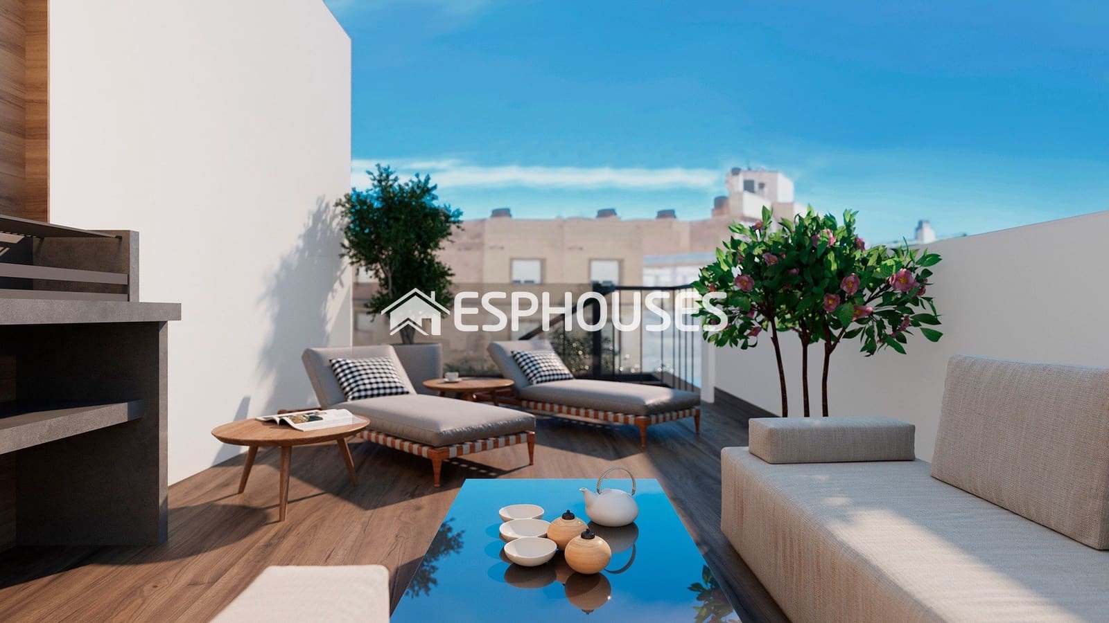 2 chambre Penthouse à vendre à Torrevieja avec piscine - 380 000 € (Ref: 9444373)