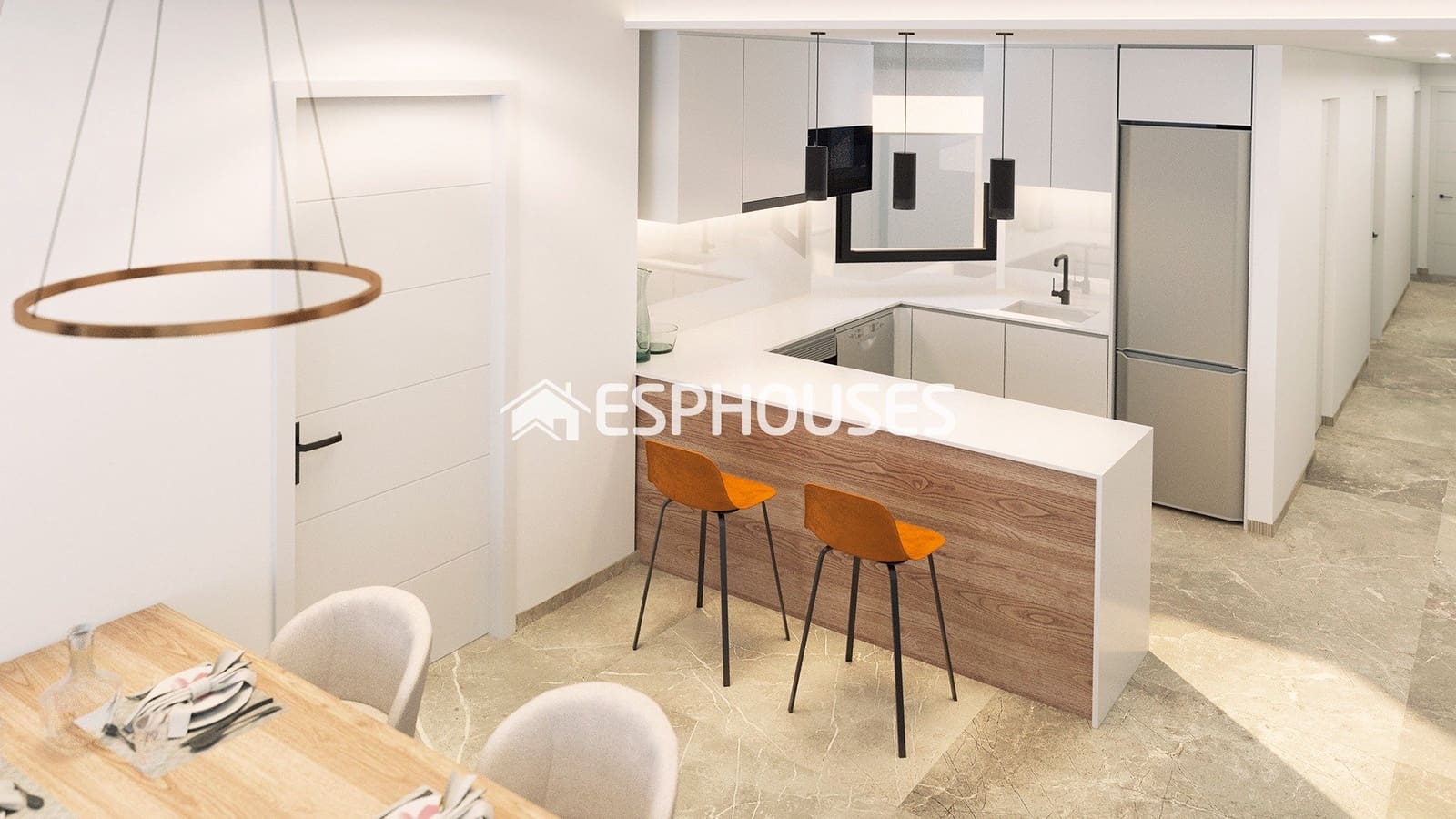 2 chambre Penthouse à vendre à Torrevieja avec piscine - 380 000 € (Ref: 9444373)