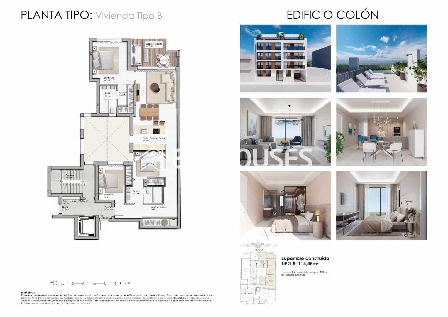 3 sovrum Lägenhet till salu i Guardamar del Segura med pool - 370 000 € (Ref: 9444375)
