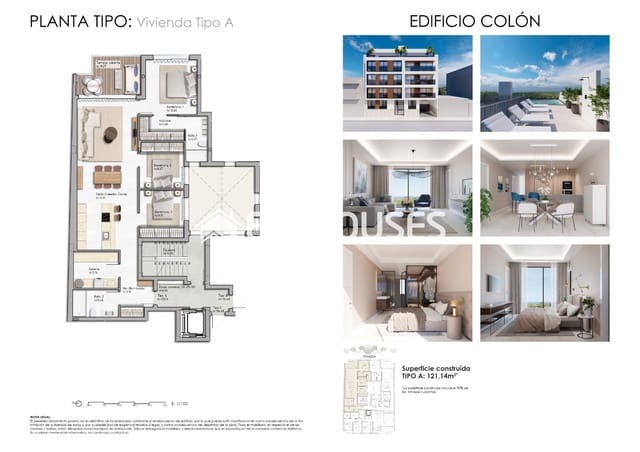 3 slaapkamer Appartement te koop in Zona Pueblo, Guardamar del Segura met zwembad garage - € 440.000 (Ref: 9444377)