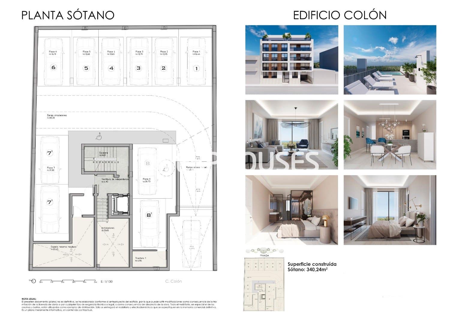 3 slaapkamer Penthouse te koop in Guardamar del Segura met zwembad garage - € 850.000 (Ref: 9444380)