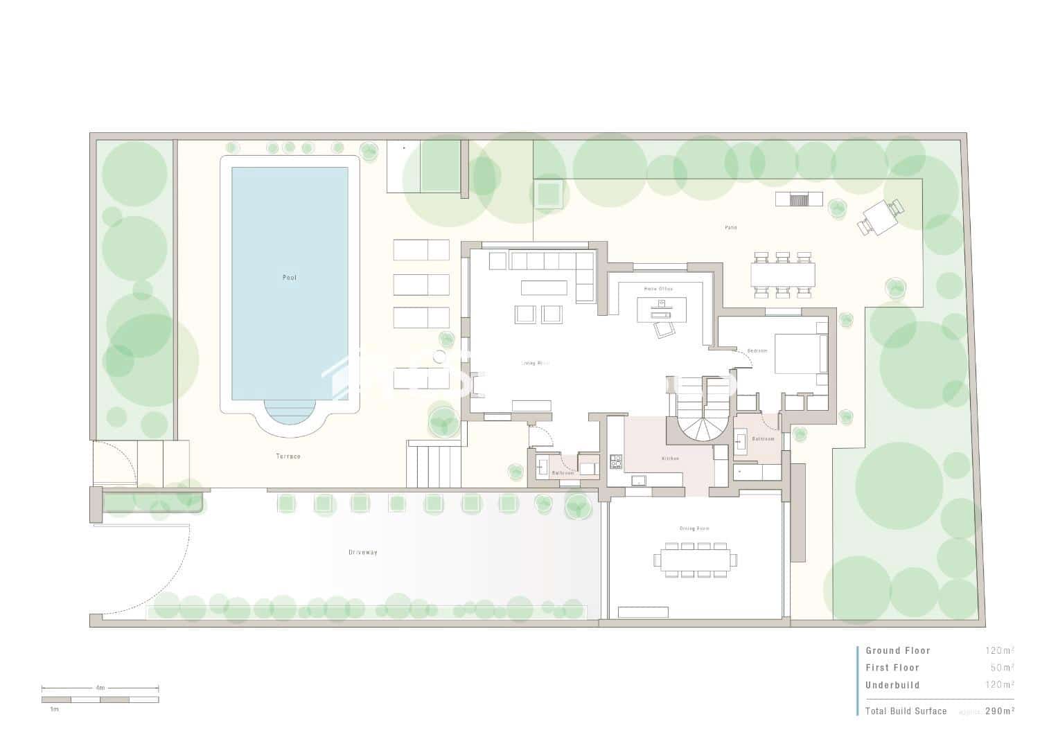 4 chambre Villa/Maison à vendre à San Fulgencio avec piscine garage - 598 480 € (Ref: 9444381)