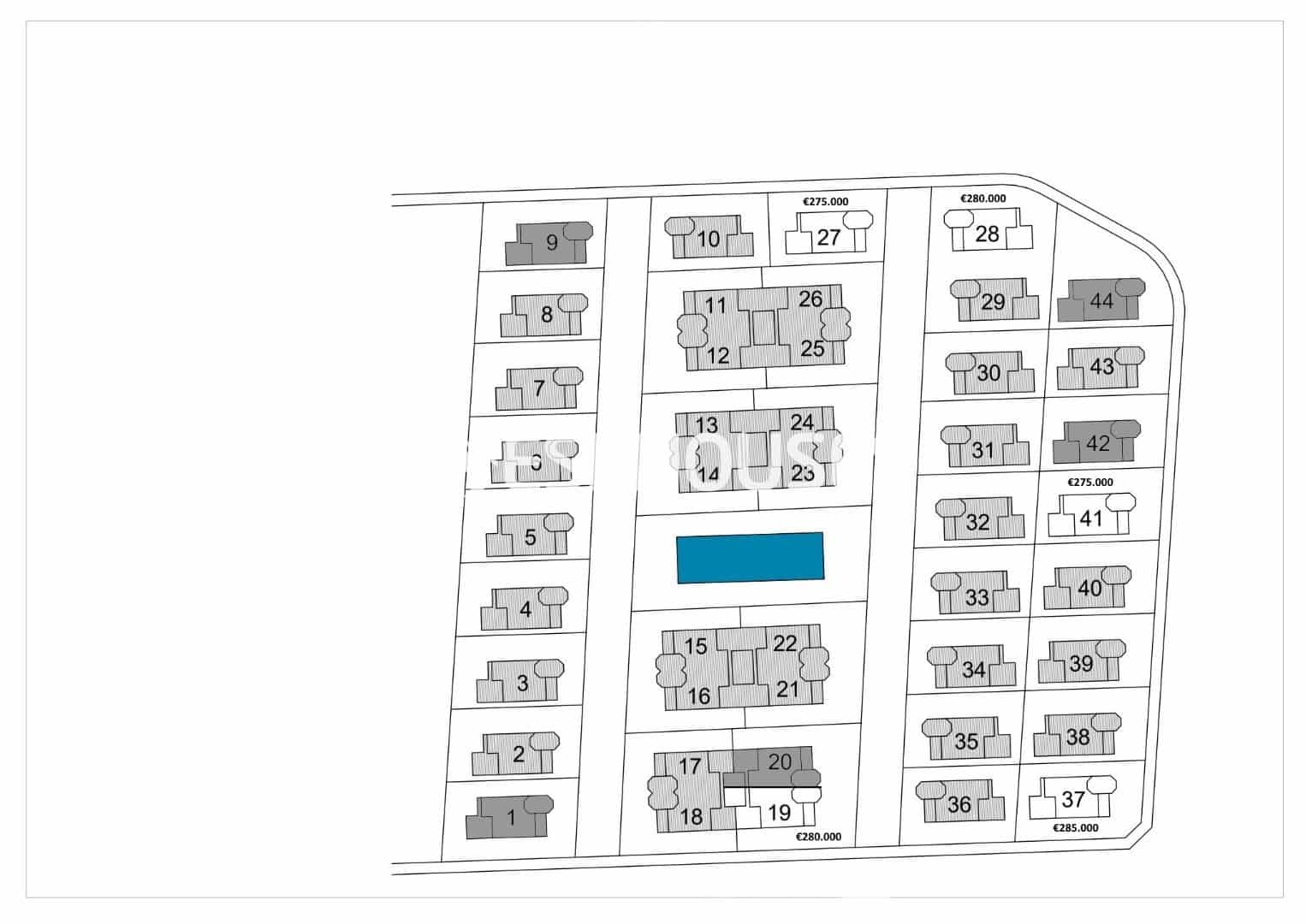 3 soverom Villa til salgs i San Fulgencio med svømmebasseng - € 280 000 (Ref: 9444387)