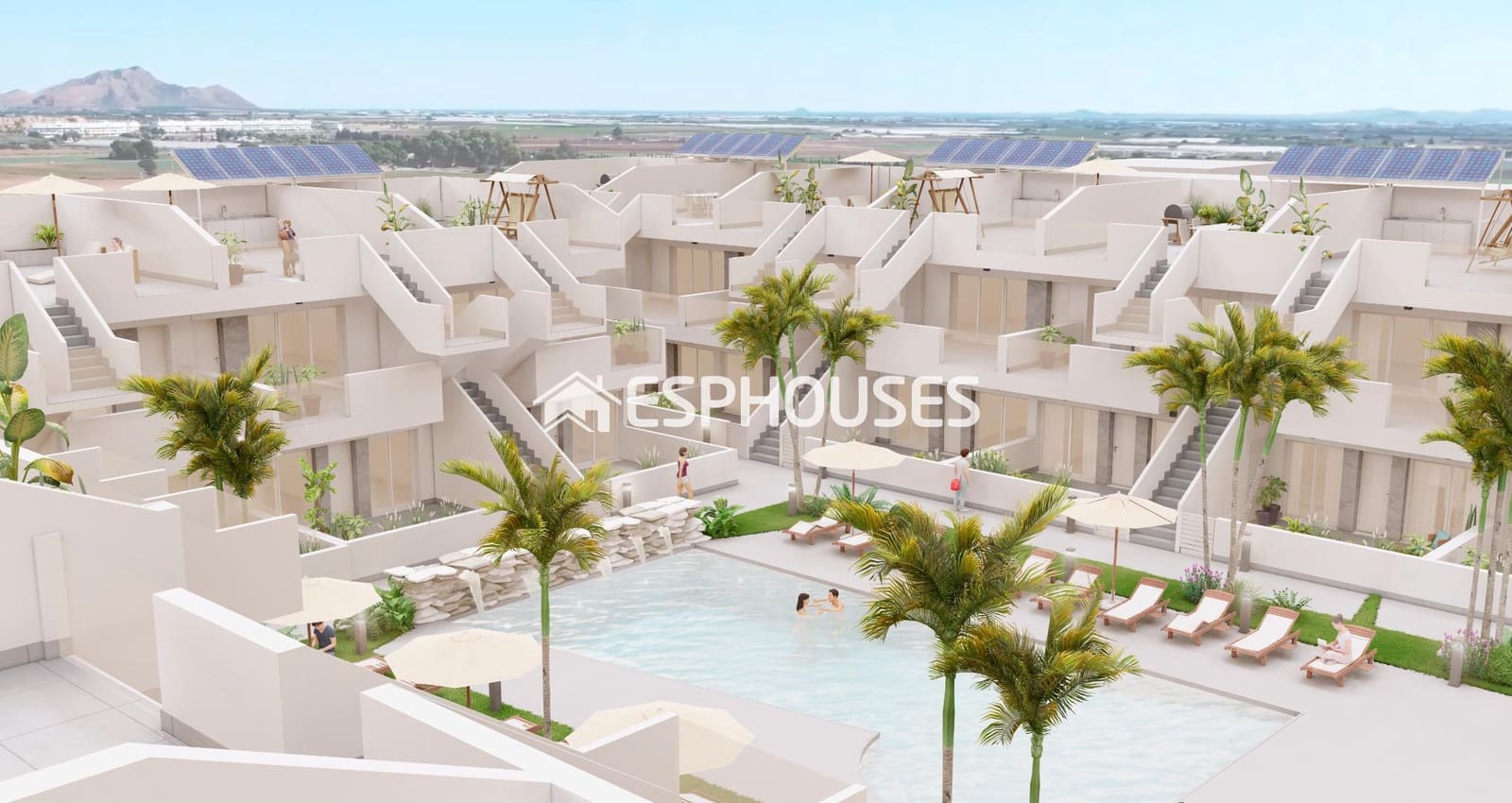 2 sovrum Lägenhet till salu i Roldan med pool garage - 233 000 € (Ref: 9444405)