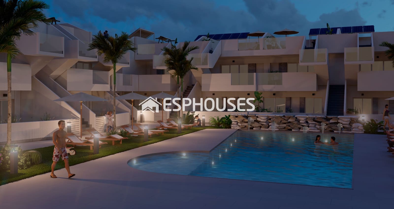 Ático de 2 habitaciones en Roldan en venta con piscina - 238.000 € (Ref: 9444405)