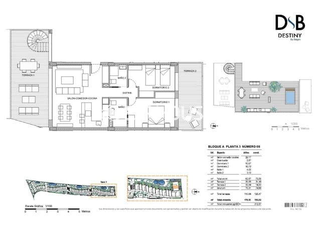 2 slaapkamer Appartement te koop in La Nucia Pueblo  , La Nucia met zwembad garage - € 469.500 (Ref: 9444408)